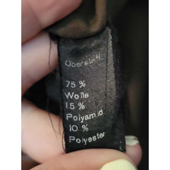 Women's Vintage Palomino Exclusive To C&A Winter Coat Part Wool Olive READ - Picture 5 of 9